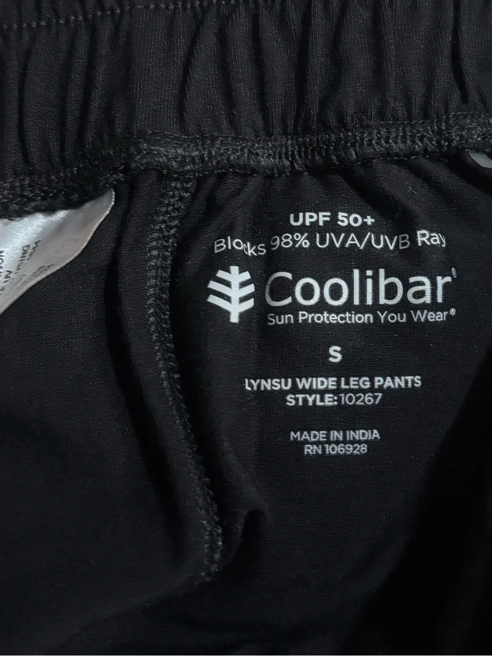Coolibar Women's Lynsu Wide Leg Pants UPF
50+ - Black - Picture 8 of 9
